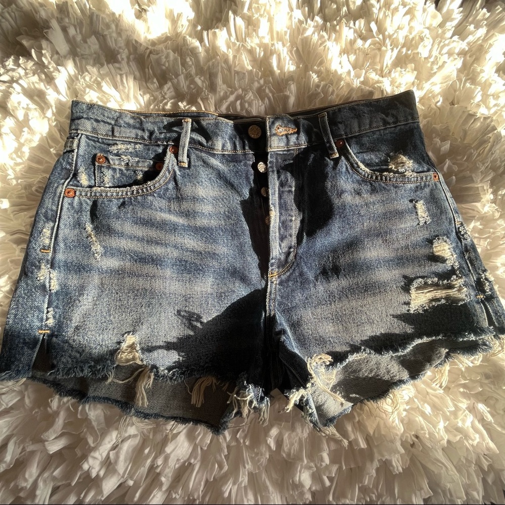 Agolde classic jean shorts